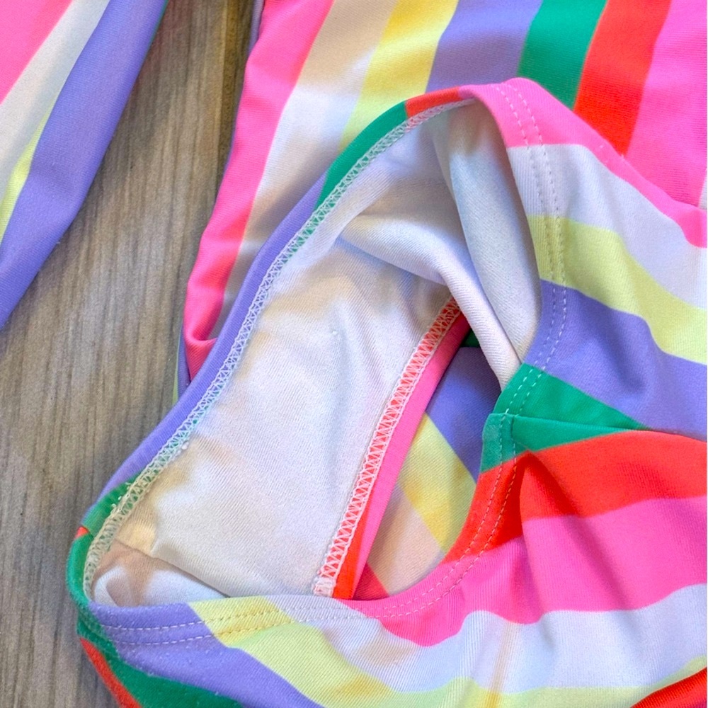 GAP Kids Multicolor Striped Rashguard - Picture 6 of 7